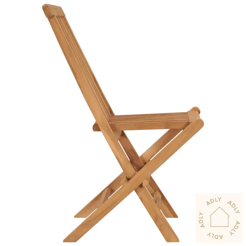 Klappstoler 2 Stk Heltre Teak