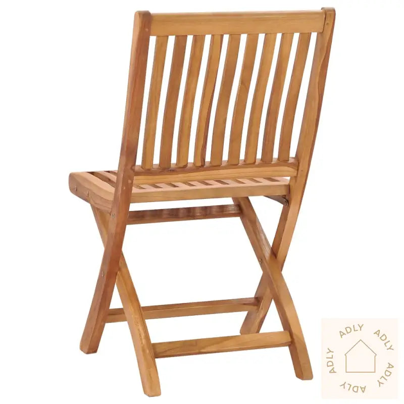 Sammenleggbare Hagestoler 8 Stk Heltre Teak