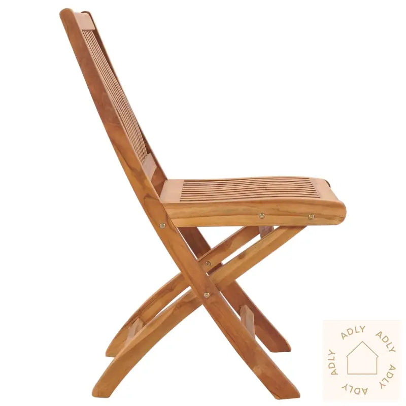 Sammenleggbare Hagestoler 6 Stk Heltre Teak