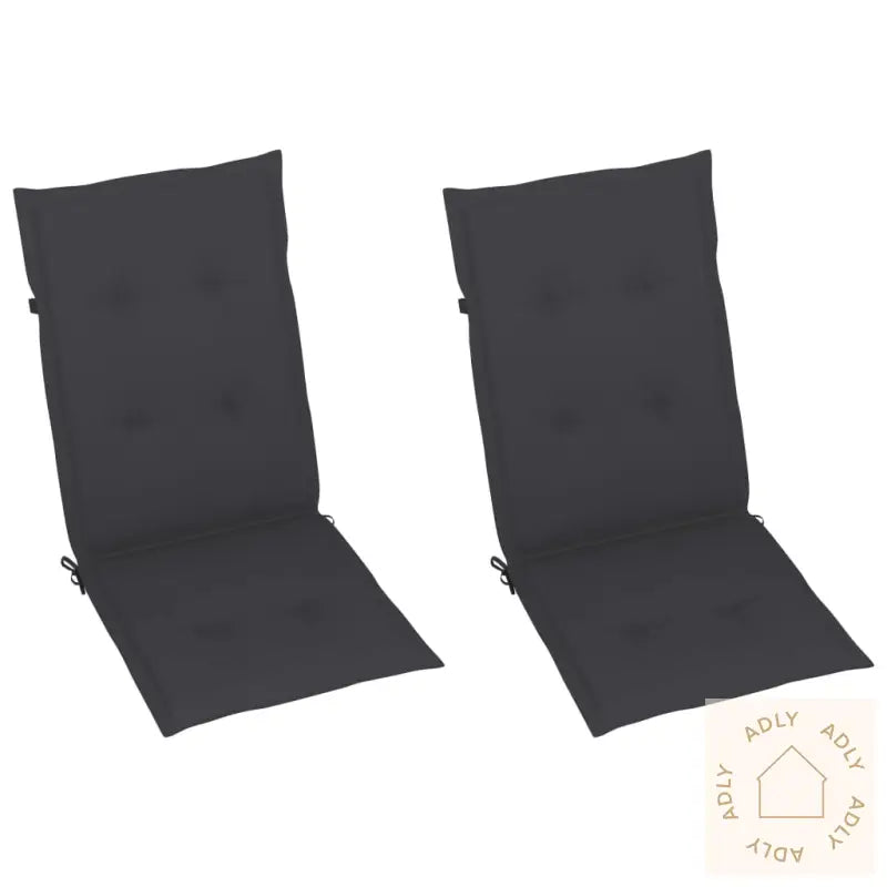 Hagestoler 2 Stk Med Puter Heltre Akasie