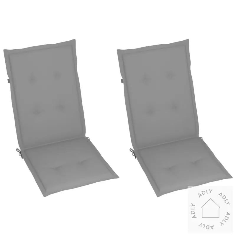 Hagestoler 2 Stk Med Puter Heltre Akasie