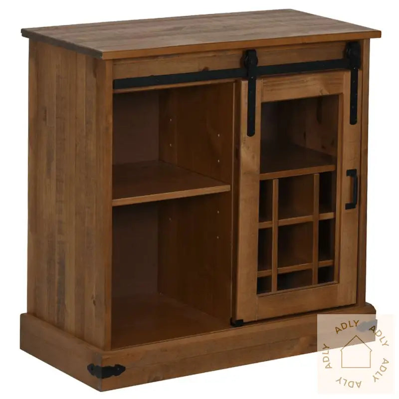 Skjenk Halden Med Skyvedør 80X40X80 Cm Heltre