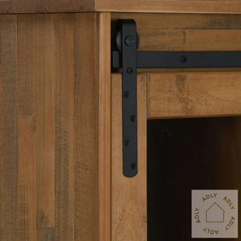 Skjenk Halden Med Skyvedør 80X40X80 Cm Heltre