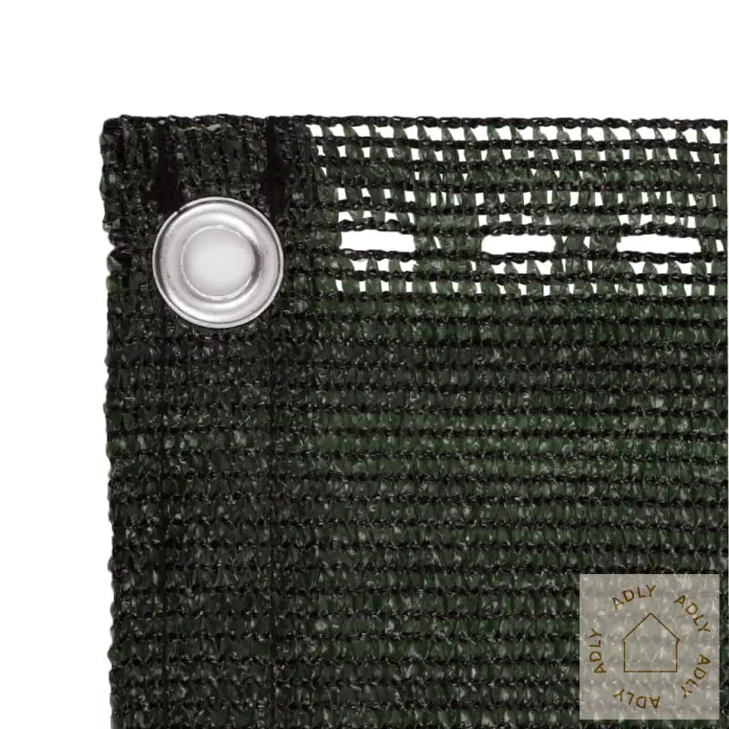 Balkongskjerm Mørkegrønn 90X500 Cm Hdpe