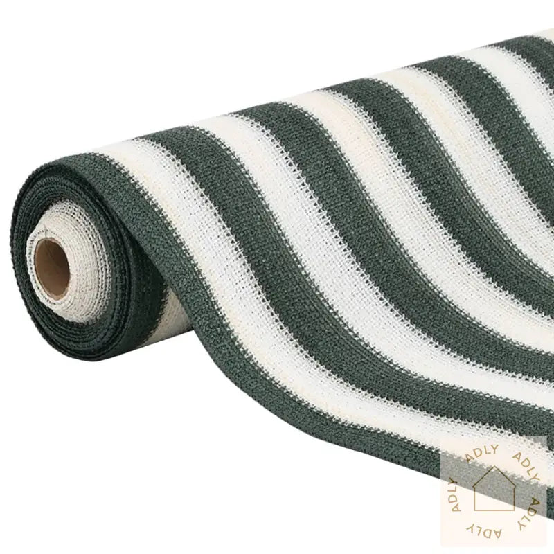 Skjermnett Grønn Og Hvit 1,2X10 M Hdpe 75 G/M²