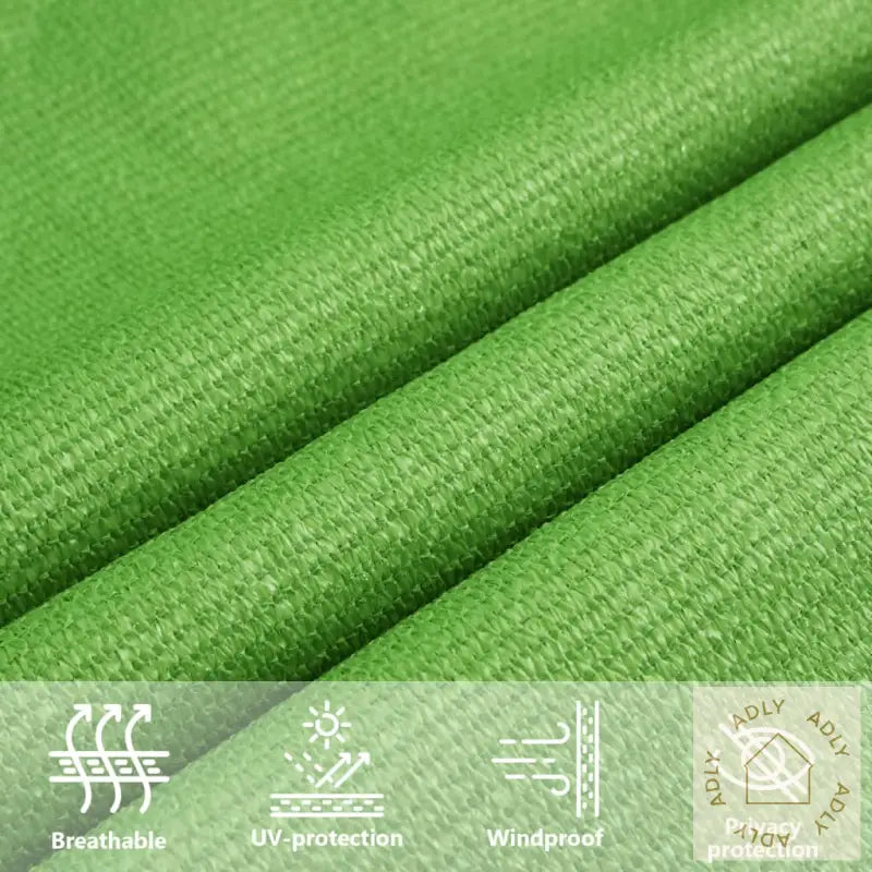 Solseil 160 G/M² Lysegrønn 2X4,5 M Hdpe