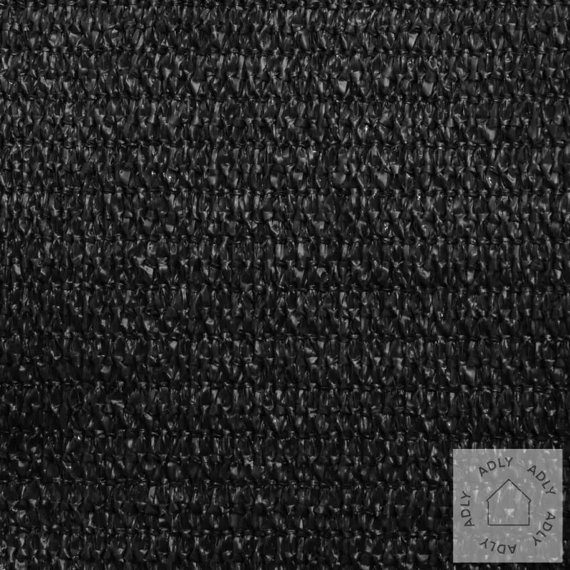 Solseil 160 G/M² Svart 2,5X3 M Hdpe
