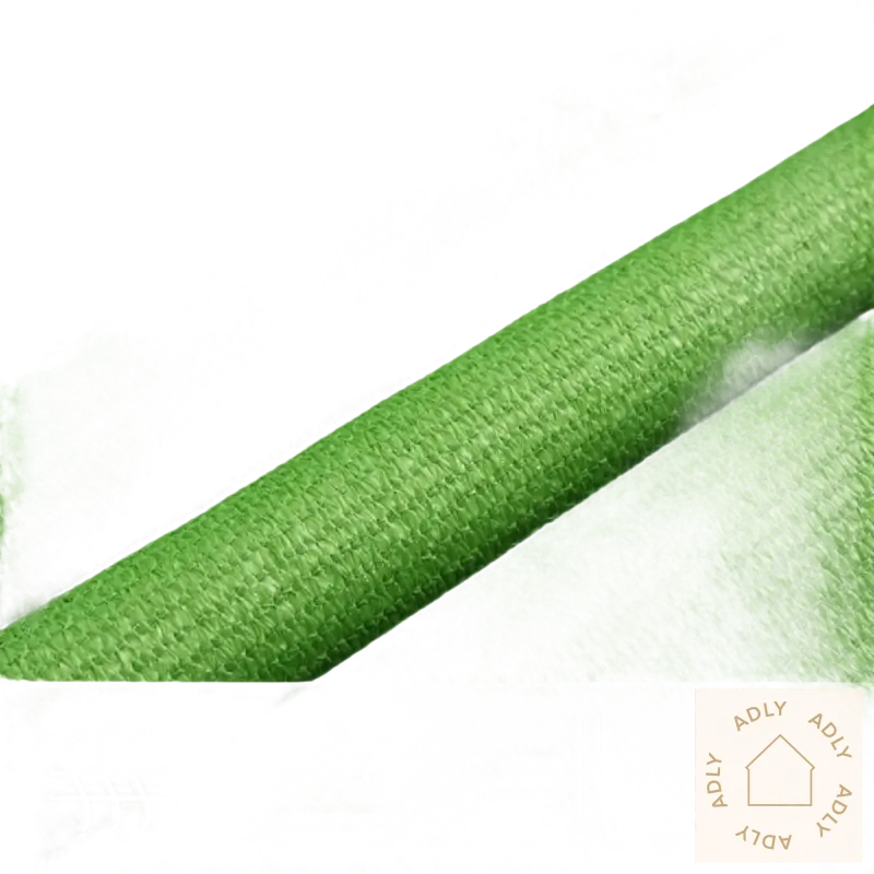 Grønn teksturert HDPE solseil for hagemøbler og uteplass, perfekt til møbler til hjemmet