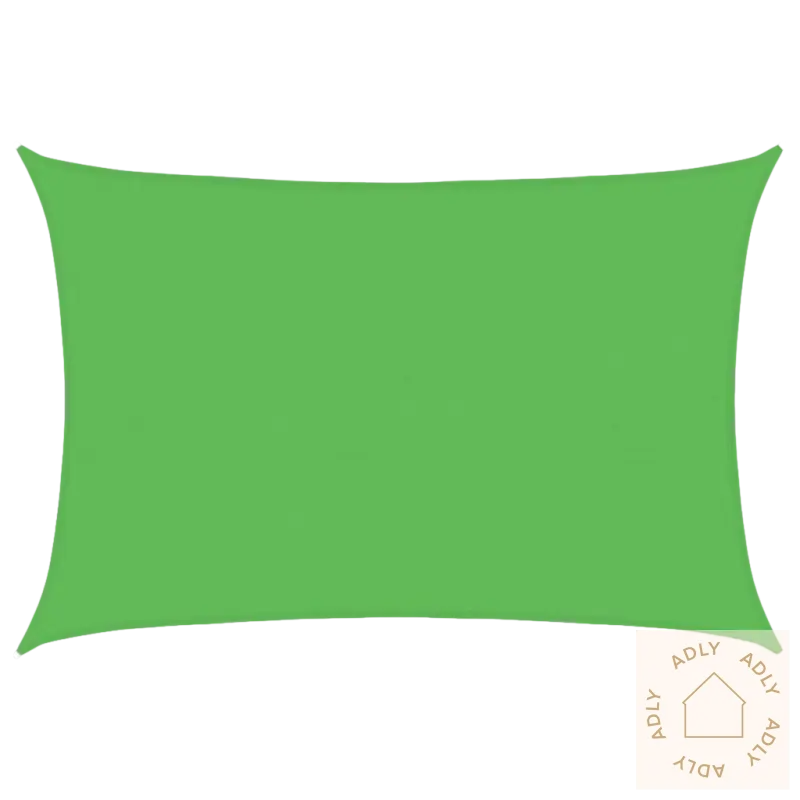 Grønt hdpe solseil til hagemøbler og uteplass, perfekt for å skjerme møbler til hjemmet