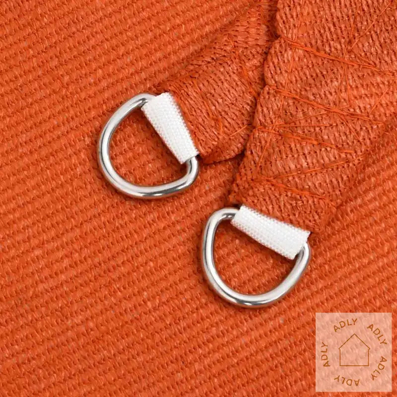 Solseil 160 G/M² Trekantet Oransje 3,6X3,6X3,6 M Hdpe