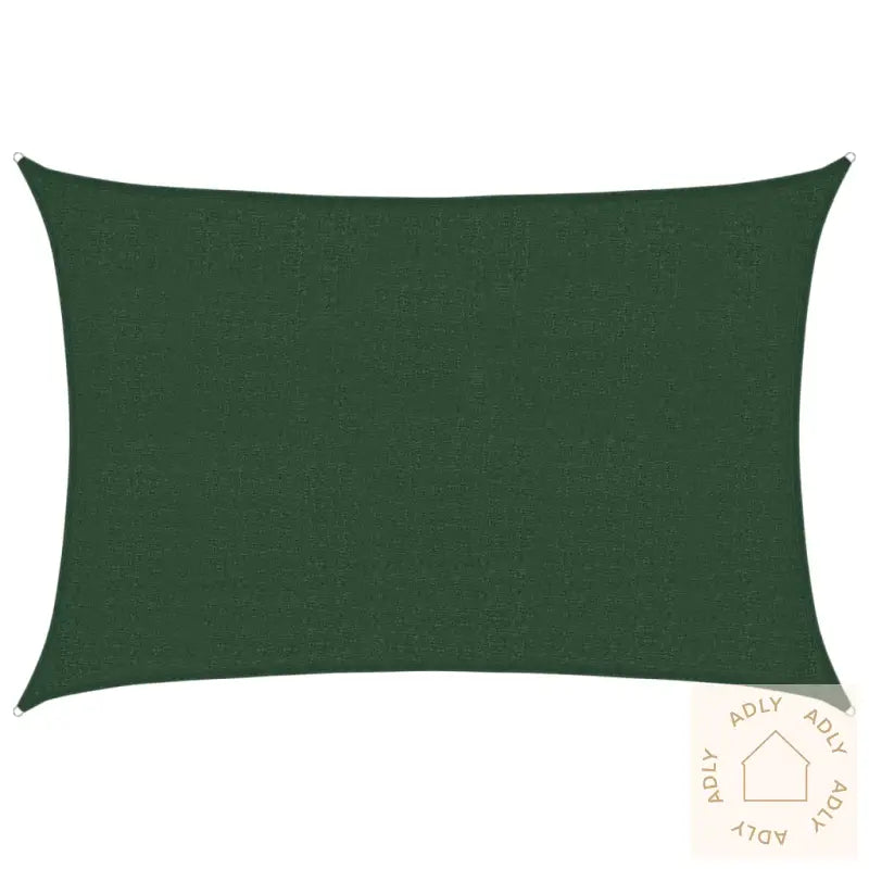 Solseil 160 G/M² Mørkegrønn 2,5X4 M Hdpe