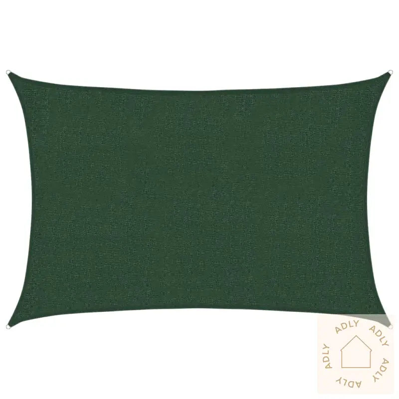 Solseil 160 G/M² Mørkegrønn 2X3 M Hdpe