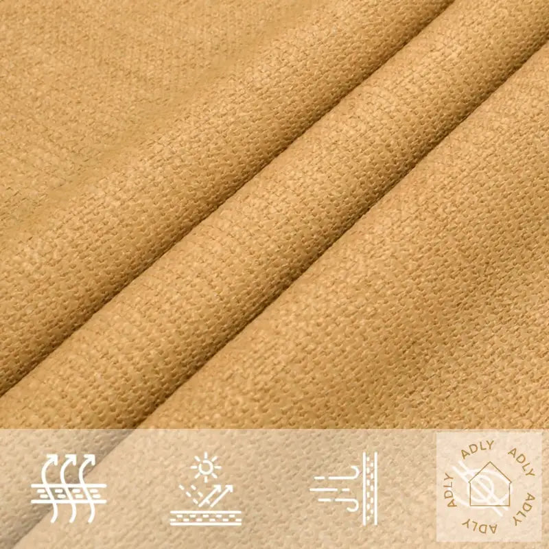 Solseil 160 G/M² Rektangulær Sand 2X4,5 M Hdpe