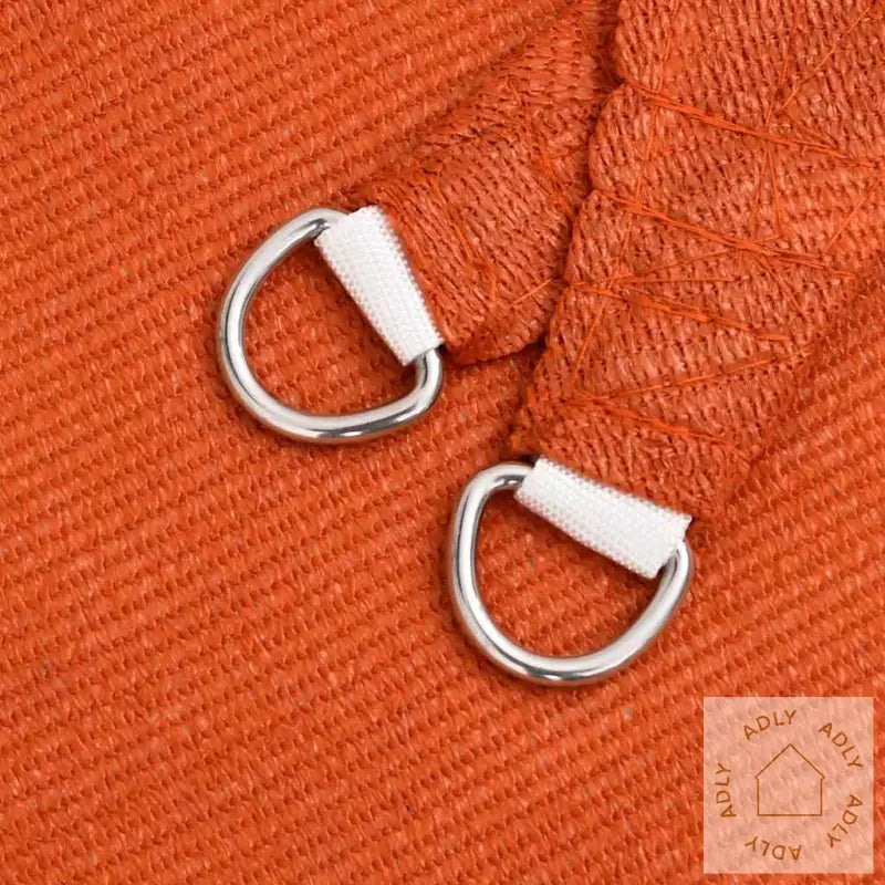 Solseil 160 G/M² Trapesformet Oransje 4/5X4 M Hdpe