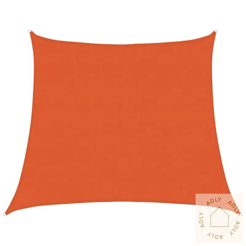 Solseil 160 G/M² Trapesformet Oransje 4/5X4 M Hdpe