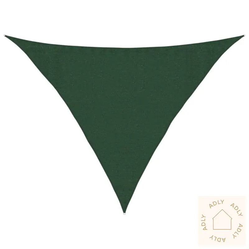 Solseil 160 G/M² Mørkegrønn 3,5X3,5X4,9 M Hdpe