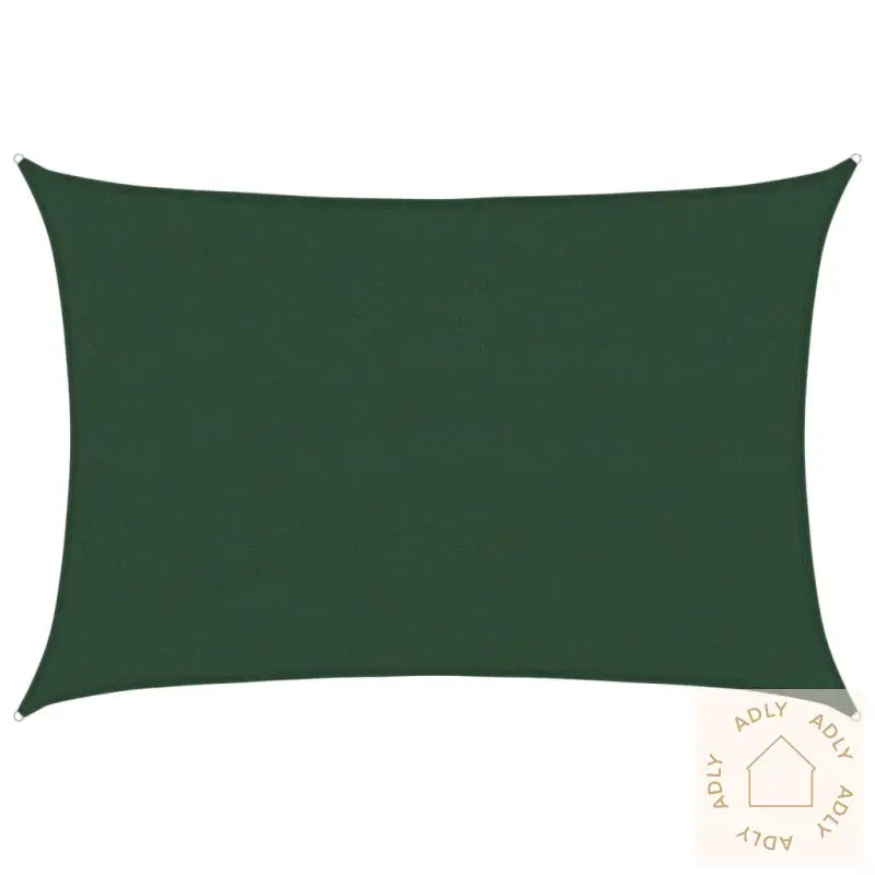 Solseil 160 G/M² Mørkegrønn 4X5 M Hdpe