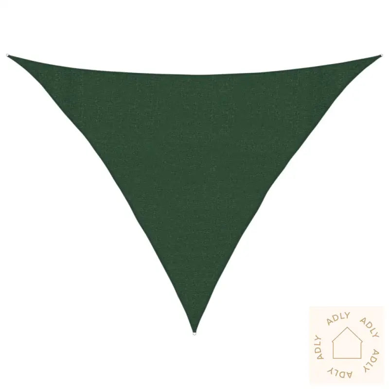 Solseil 160 G/M² Mørkegrønn 3X3X4,2 M Hdpe