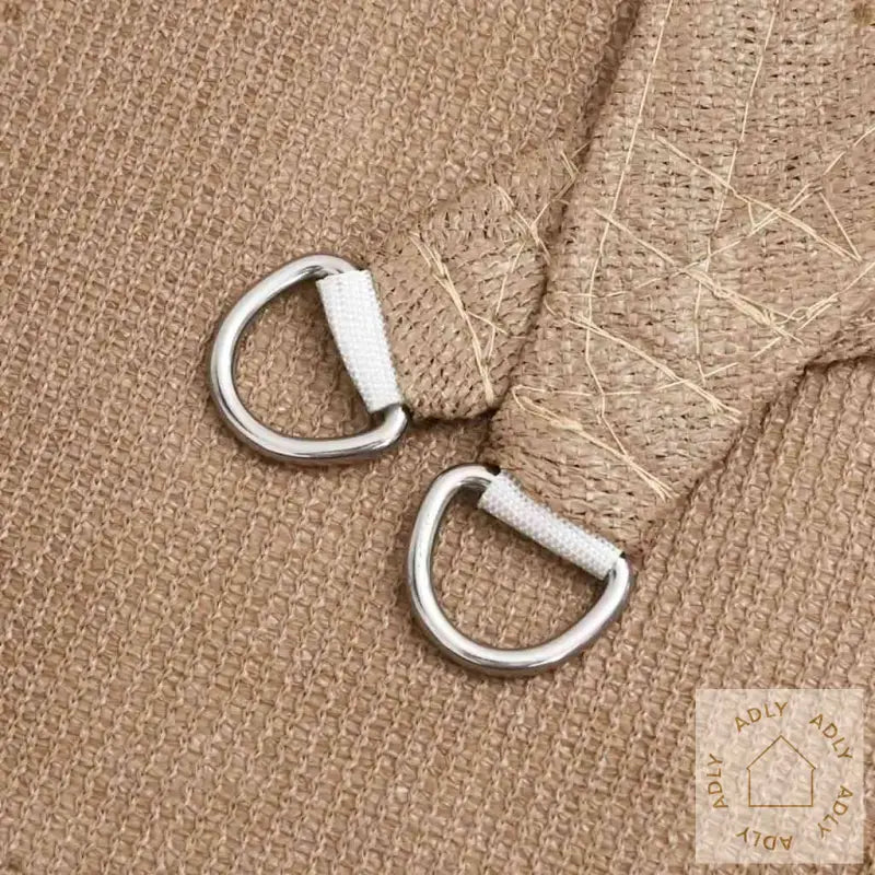 Solseil 160 G/M² Gråbrun 2,5X2,5X3,5 M Hdpe