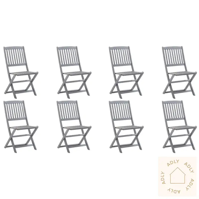 Klappstoler 8 Stk Heltre Akasie