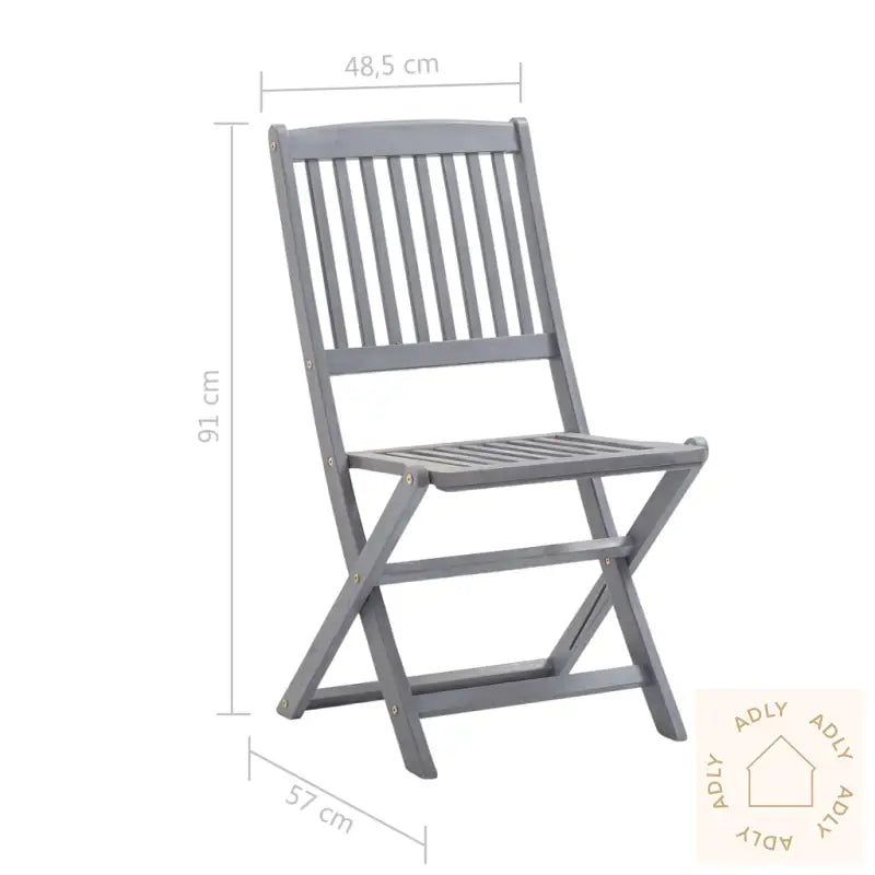 Klappstoler 8 Stk Heltre Akasie