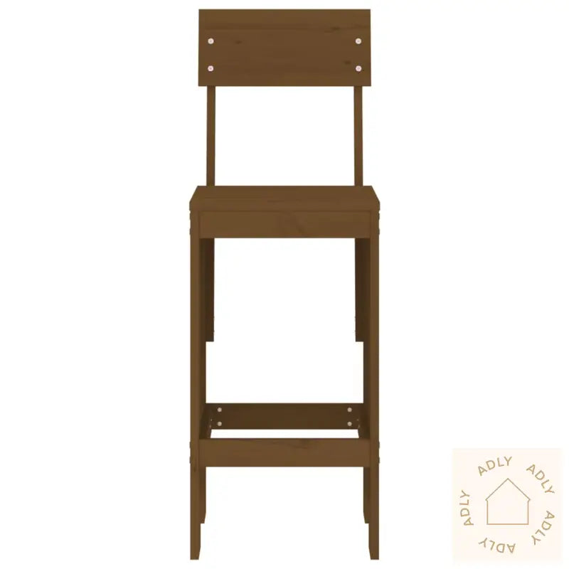 Barkrakker 2 Stk Honningbrun 40X48,5X115,5 Cm Heltre Furu