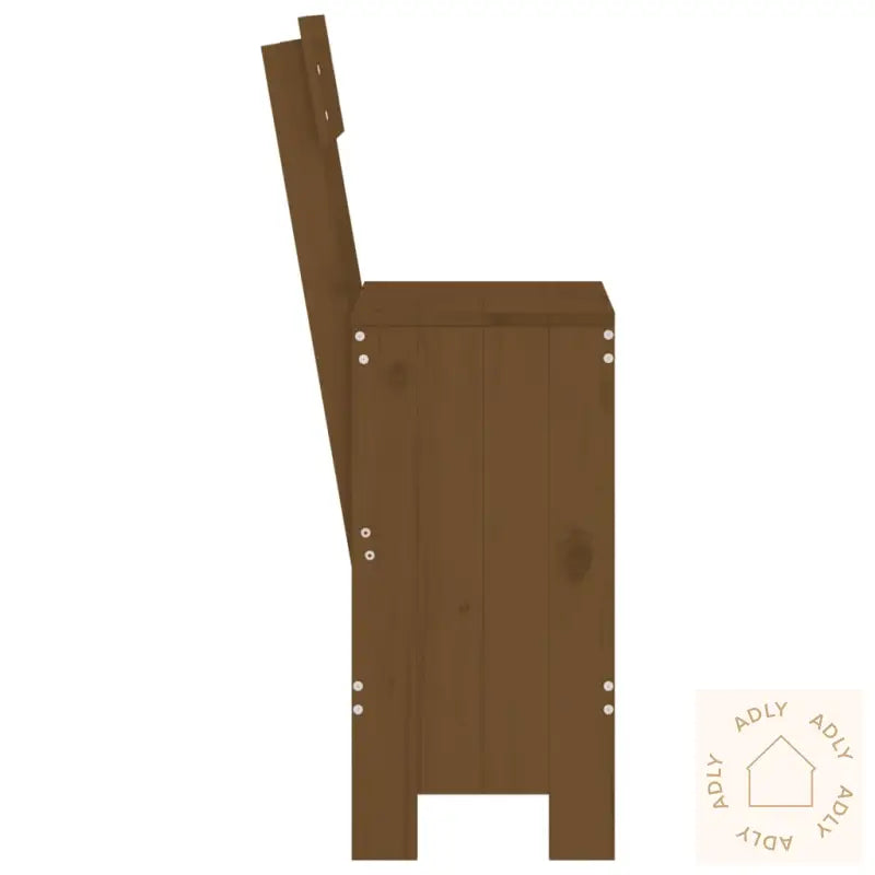 Barkrakker 2 Stk Honningbrun 40X48,5X115,5 Cm Heltre Furu