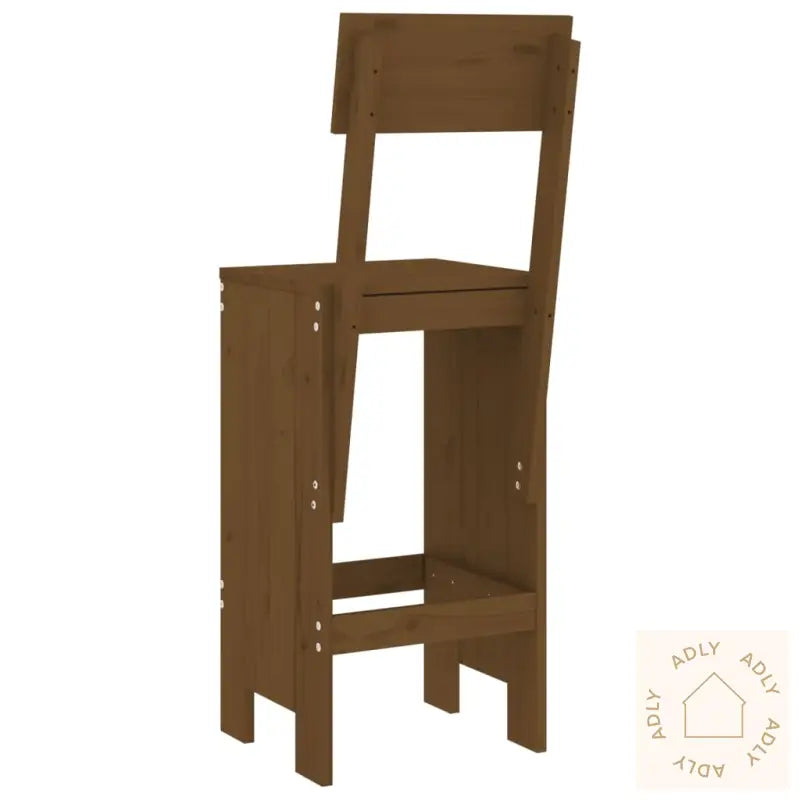 Barkrakker 2 Stk Honningbrun 40X48,5X115,5 Cm Heltre Furu