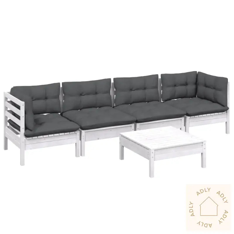 Hagesofagruppe Med Puter 5 Deler Heltre Furu