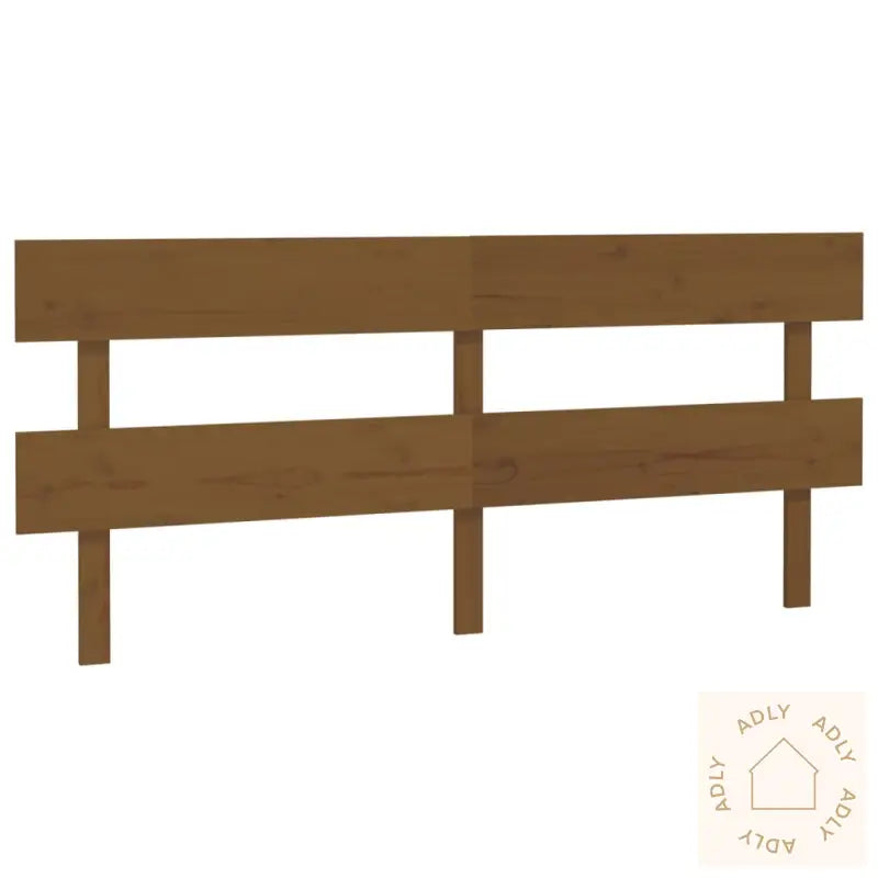 Sengegavl Honningbrun 204X3X81 Cm Heltre Furu
