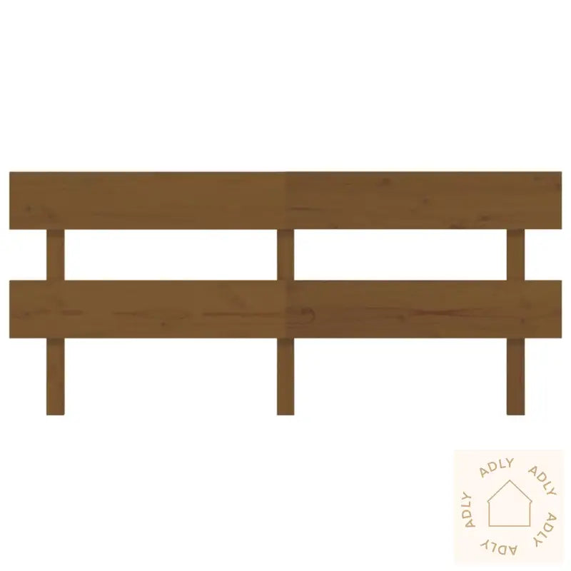Sengegavl Honningbrun 204X3X81 Cm Heltre Furu