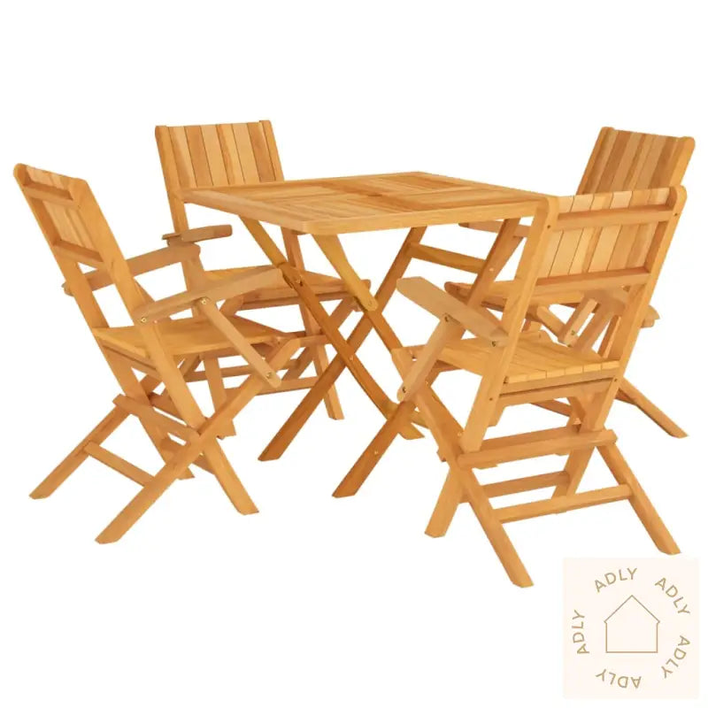 Hagespisegruppe 5 Deler Heltre Teak