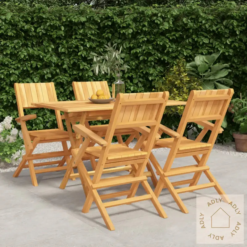 Hagespisegruppe 5 Deler Heltre Teak