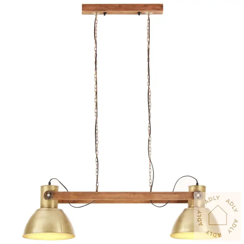 Industriell Hengelampe 25 W Messing 109 Cm E27