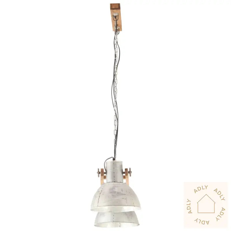 Industriell Hengelampe 25 W Sølv 109 Cm E27