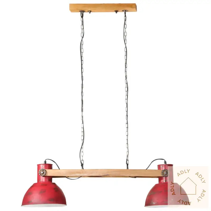 Hengelampe 25 W Mørkerød 85X28X109 Cm E27