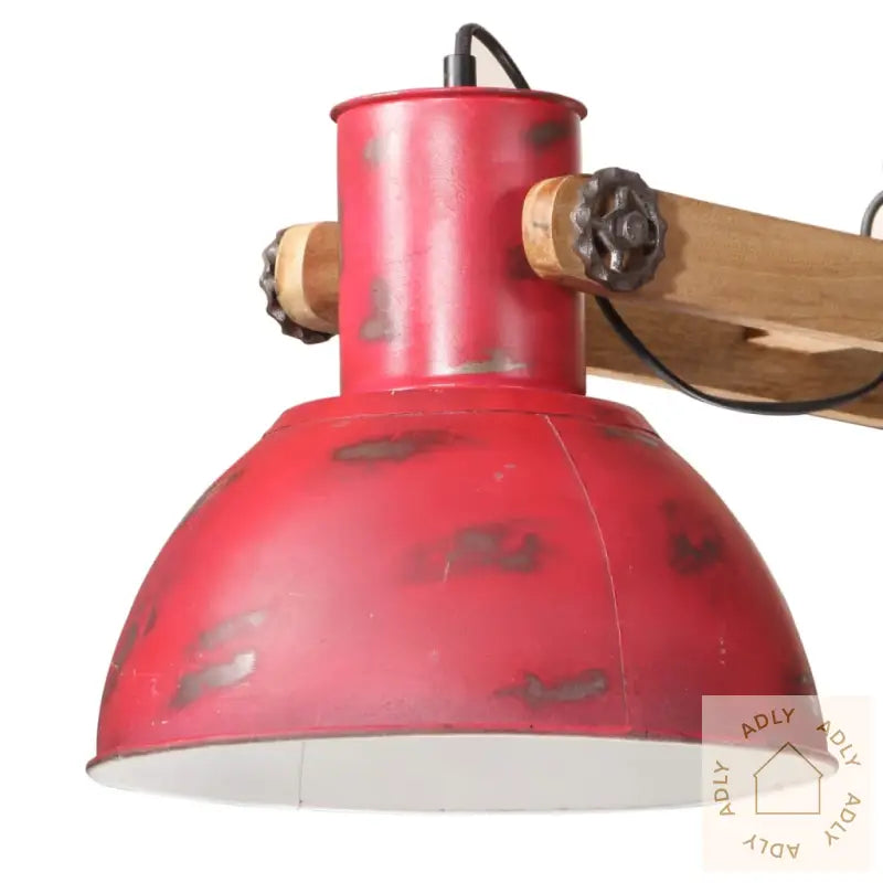 Hengelampe 25 W Mørkerød 85X28X109 Cm E27