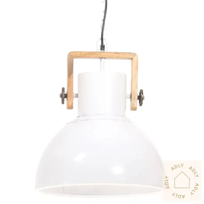 Industriell Hengelampe 25 W Hvit Rund 40 Cm E27