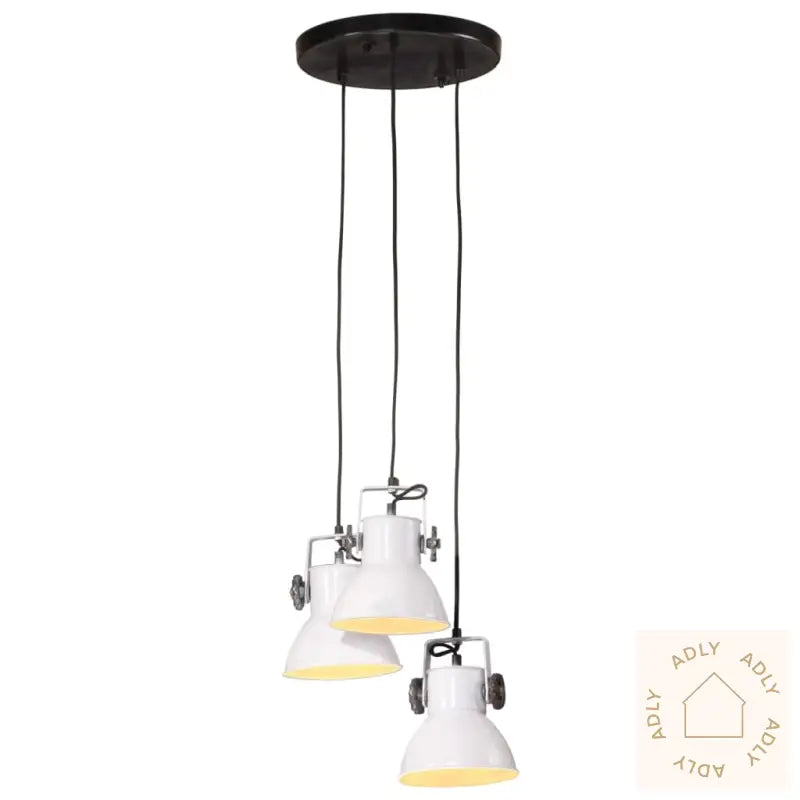 Hengelampe 25 W Hvit 30X30X100 Cm E27