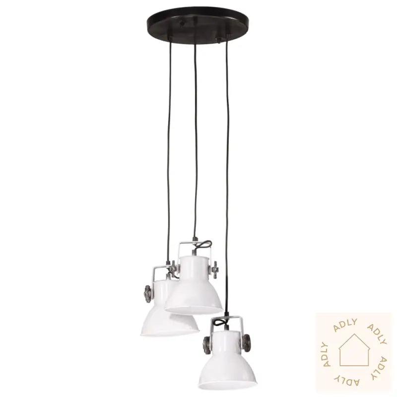 Hengelampe 25 W Hvit 30X30X100 Cm E27