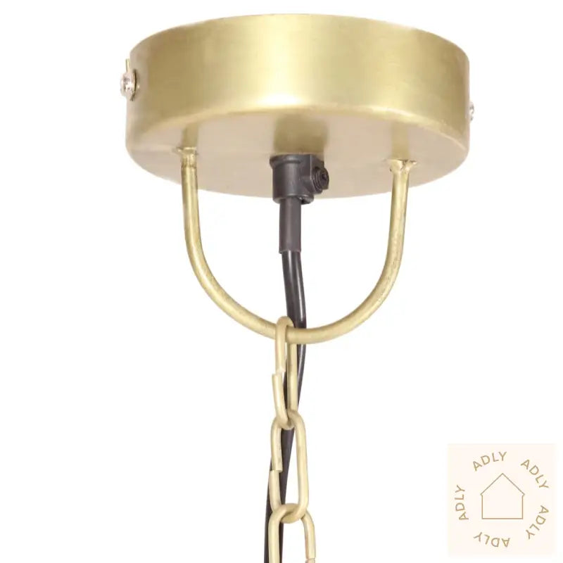 Industriell Hengelampe 25 W Messing Rund 42 Cm E27