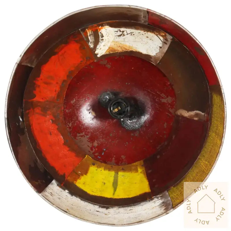 Industriell Vintage Hengelampe 25 W Flerfarget Rund 31 Cm E27