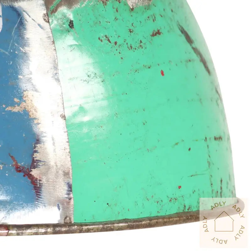 Industriell Vintage Hengelampe 25 W Flerfarget Rund 31 Cm E27