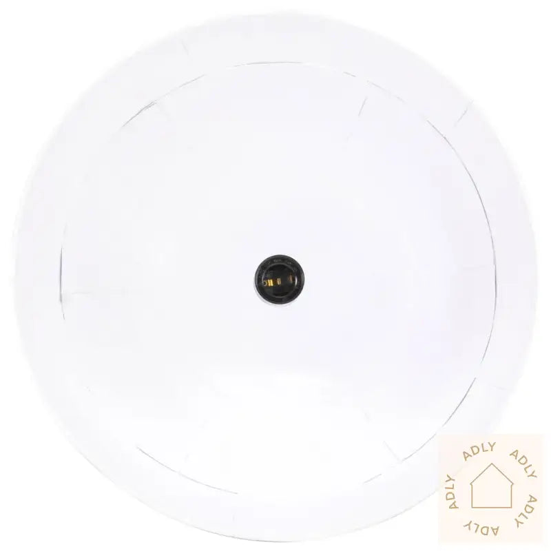 Industriell Vintage Hengelampe 25 W Hvit Rund 41 Cm E27