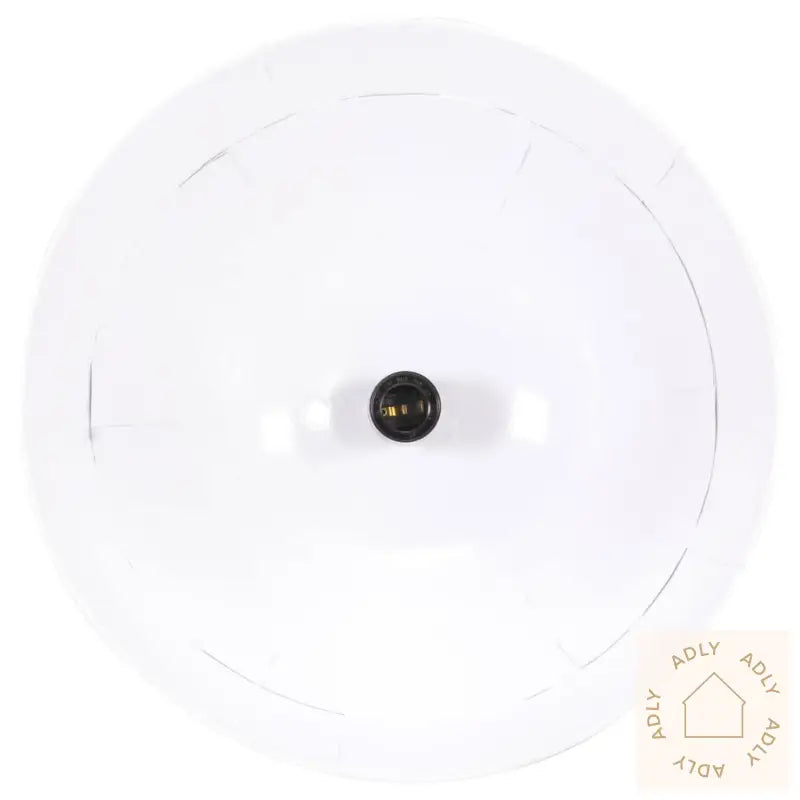 Industriell Vintage Hengelampe 25 W Hvit Rund 31 Cm E27
