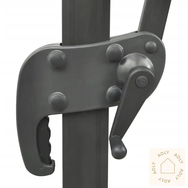 Hengende Hageparasoll Med Dobbel Topp Sand 400X300 Cm