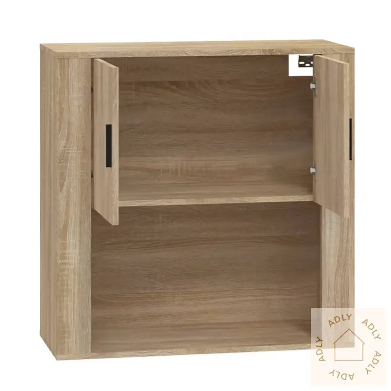 Veggskap Sonoma Eik 80X33X80 Cm Konstruert Tre