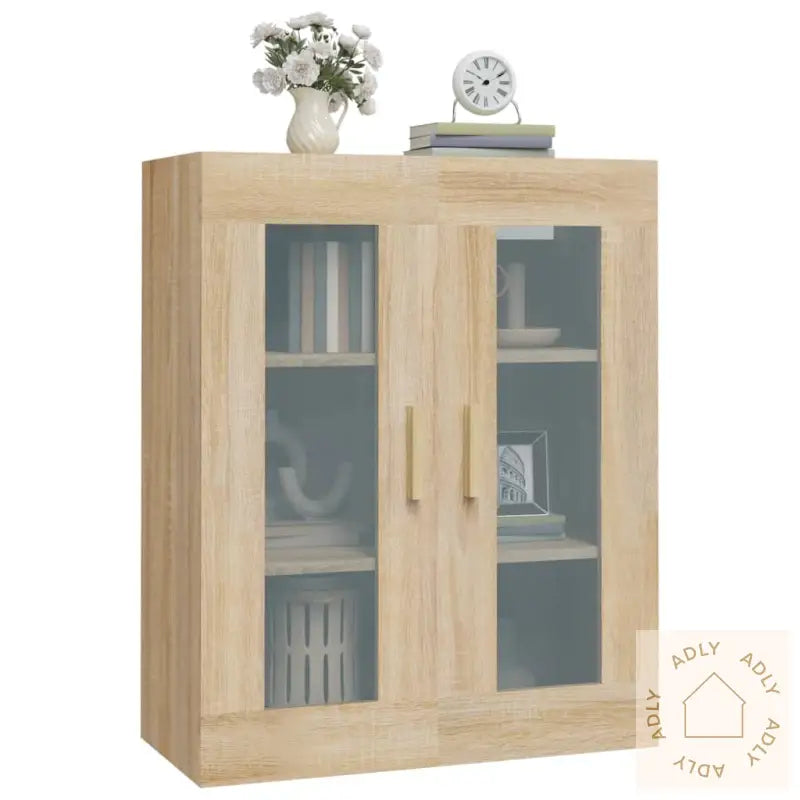 Hengende Veggskap Sonoma Eik 69,5X34X90 Cm