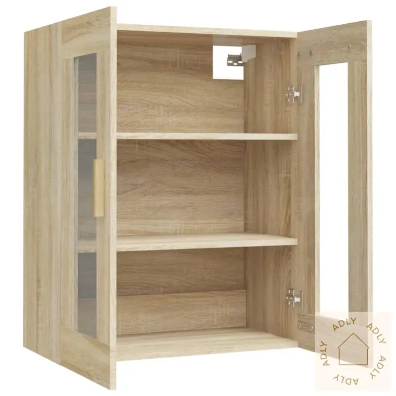 Hengende Veggskap Sonoma Eik 69,5X34X90 Cm