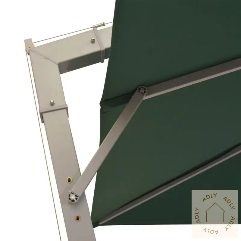 Hengeparasoll 300X300 Cm Grønn Aluminiumsstang